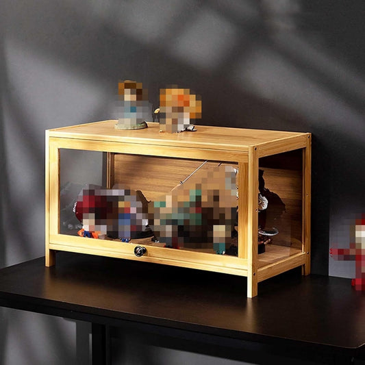 Une silhouette equilibree pour ce armoire avec portes, teinte naturel
