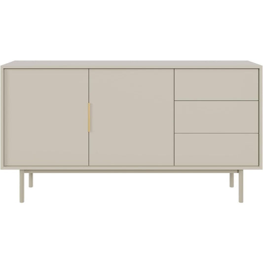 Un espace mieux organise grace a ce commode avec tiroirs, avec portes, finition non determine